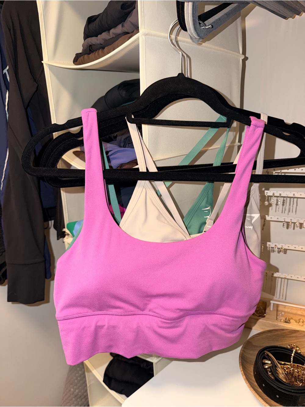 Paragon Fitwear Pink Scoop Sports Bra